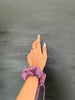 Purple Silk Scrunchie