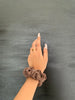 Brown Georgette Scrunchie