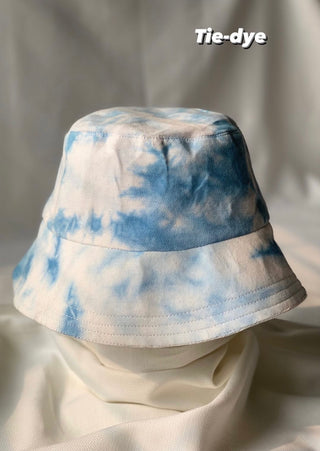 Blue Tie Dye Bucket Hat