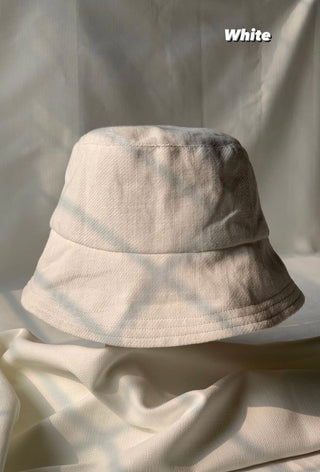 White Bucket Hat