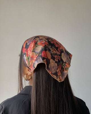 ‘Daisy’ Silk Bandana